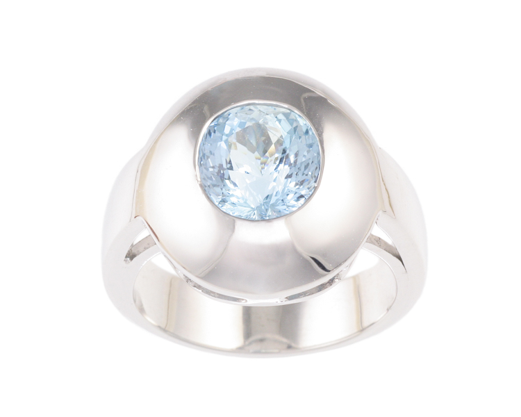 Aquamarine ring - Click Image to Close