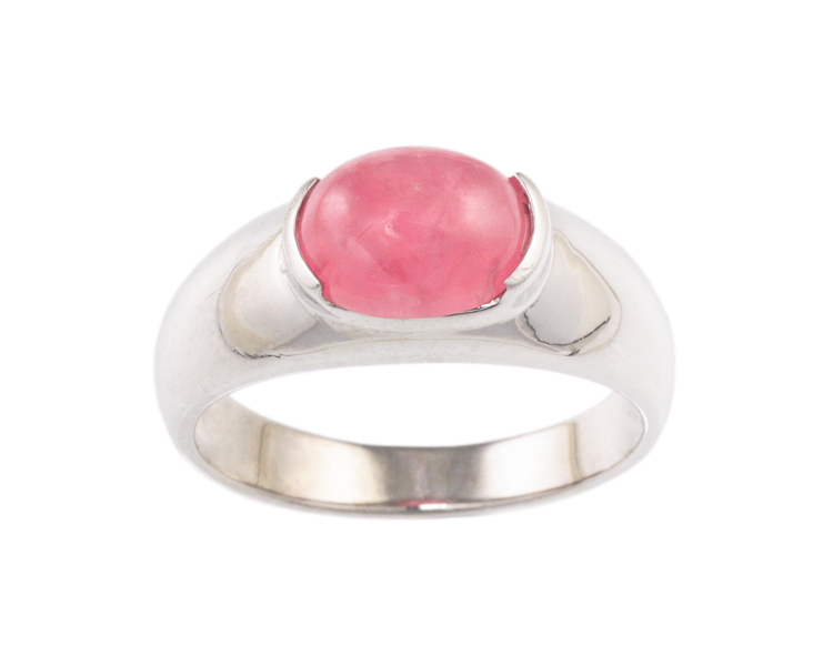 Rhodochrosite ring - Click Image to Close