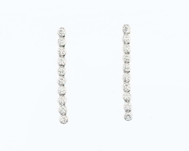 Diamond earrings - Click Image to Close