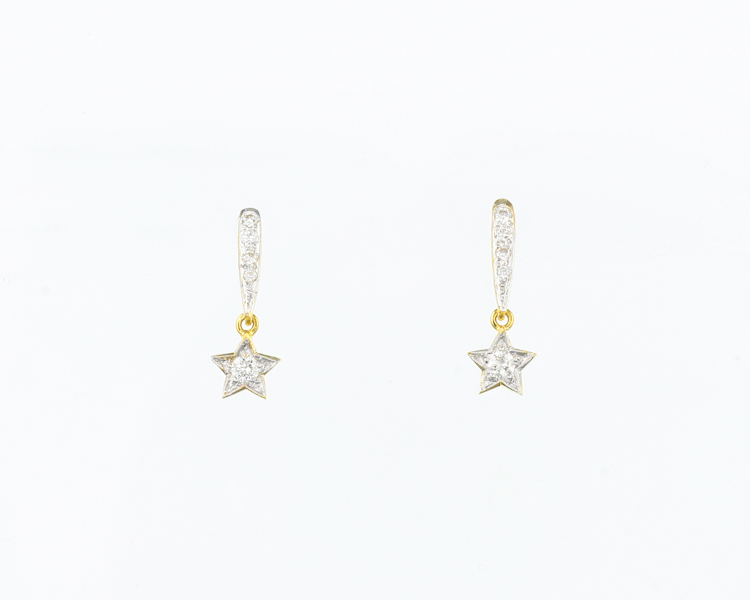 Diamond earrings - Click Image to Close