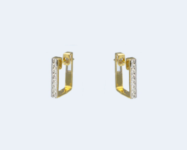 Diamond earrings - Click Image to Close