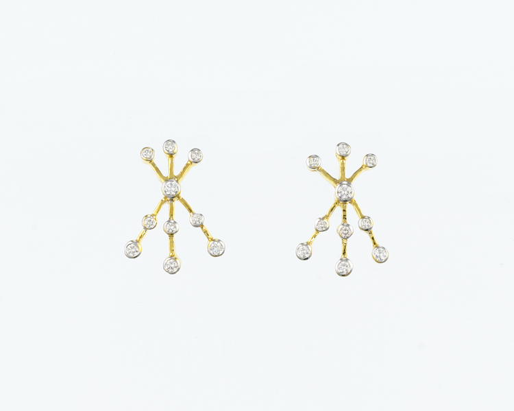 Diamond earrings - Click Image to Close