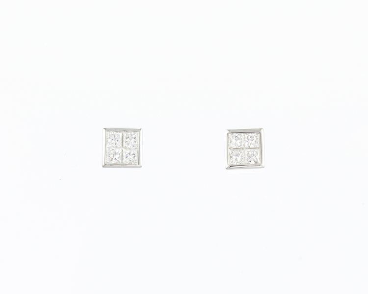 Diamond earrings - Click Image to Close