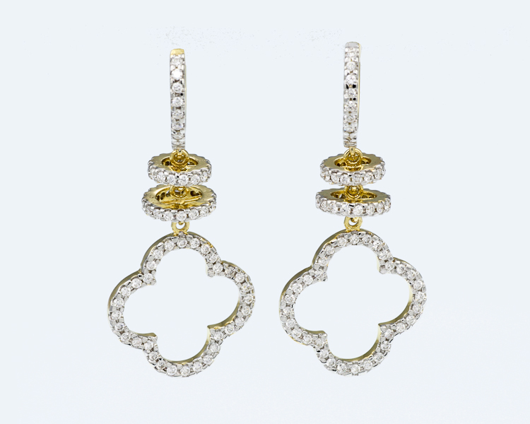 Diamond earrings - Click Image to Close
