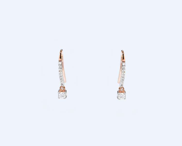 Diamond earrings - Click Image to Close