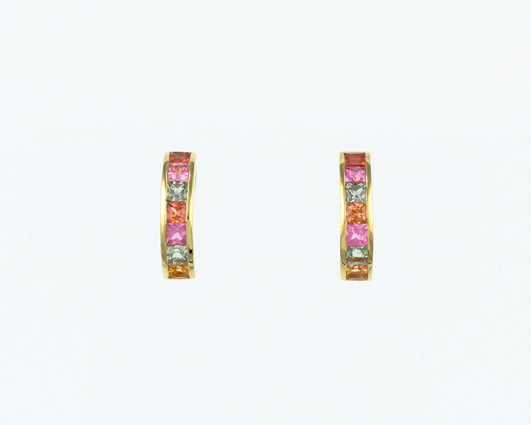 Sapphire earrings - Click Image to Close