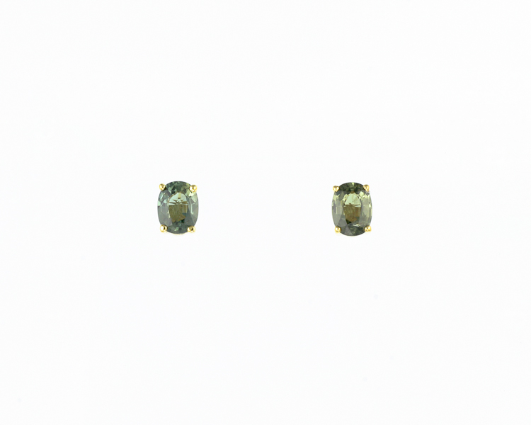 Sapphire earrings - Click Image to Close