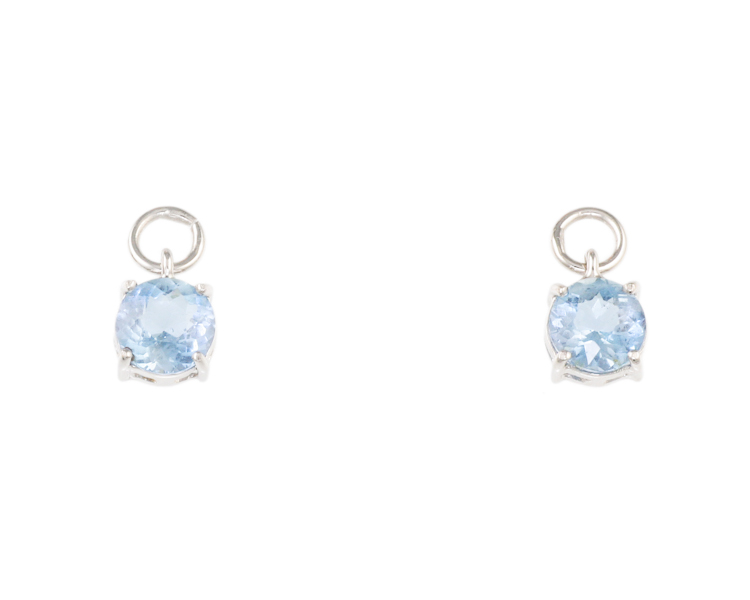 Aquamarine earrings - Click Image to Close