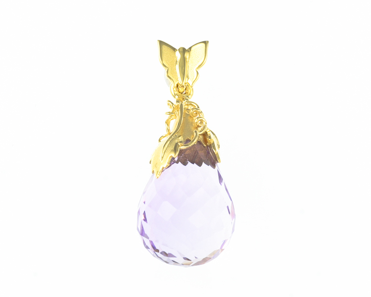 Amethyst pendant - Click Image to Close