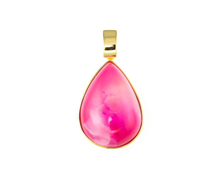 Chalcedony pendant - Click Image to Close