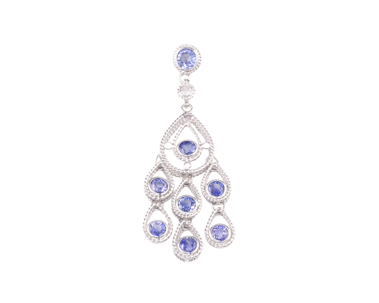 Sapphire pendant - Click Image to Close