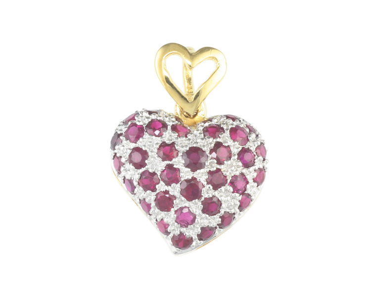 Ruby pendant - Click Image to Close