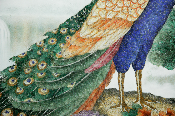Detail of Peacocks (Symbol of Renewal)