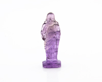 Amethyst Christ statue