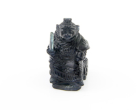 Blue sapphire Sun Wukong statue