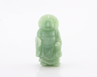 Jadeite (type-A) Budai amulet