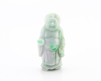 Jadeite (type-A) Budai amulet