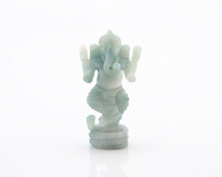 Jadeite (type-A) Ganesha statue