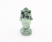 Jadeite (type-A) Ganesha statue