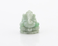 Jadeite (type-A) Ganesha statue