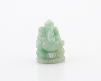 Jadeite (type-A) Ganesha statue