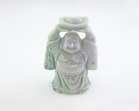 Jadeite (type-A) Budai statue