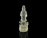 Quartz Guan Yin statue