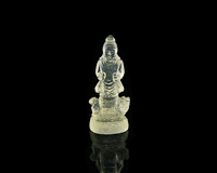 Quartz Guan Yin statue