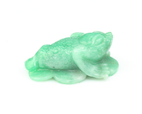 Jadeite (type-A) frog