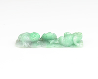 Jadeite (type-A) frogs