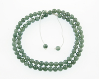 Jadeite (type-A) bead necklace