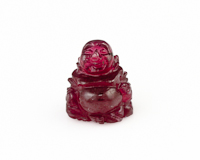 Ruby Budai statue