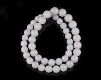 Jadeite (type-A) bead necklace