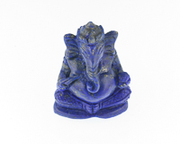 Lapis lazuli Ganesha statue