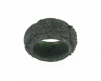 Nephrite jade (type-A) ring