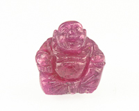 Ruby Budai statue