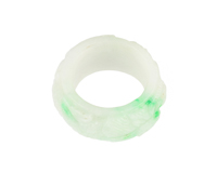 Jadeite (type-A) ring