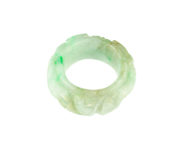 Jadeite (type-A) ring