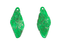 Jadeite (type-A) flower (set of 2)