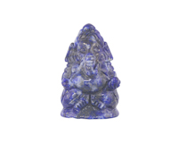 Lapis lazuli Ganesha statue