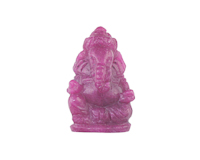 Ruby Ganesha statue