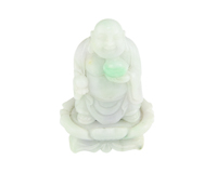 Jadeite (type-A) Budai statue