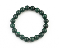 Malachite bead bracelet