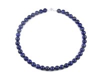 Lapis lazuli bead necklace