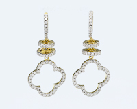 Diamond earrings