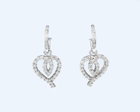 Diamond earrings