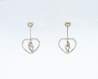 Diamond earrings