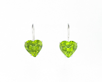 Peridot earrings