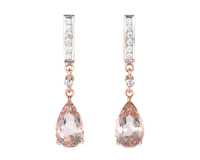 Kunzite earrings