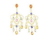 Sapphire earrings